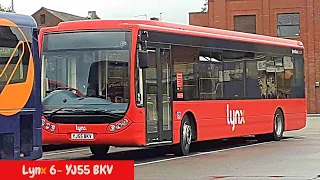 Lynx Optare Tempo 6 (YJ55 BKV)- Route 36
