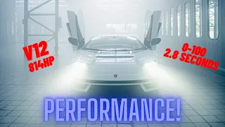 2022 LAMBORGHINI COUNTACH || START UP + Performance + Specs!