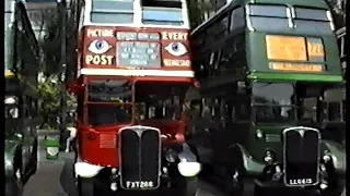 London Buses-RT 50 Celebrations Covent Garden Museum 1989