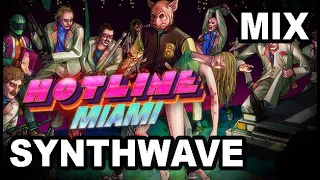 Hotline Miami - Workout Mix for 1 Hour Synthwave & Retrowave