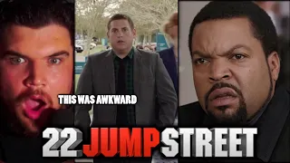 THE MOST AWKWARD MOMENT IN MOVIE HISTORY! 22 JumpStreet First Time Watching