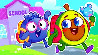 Pit and Penny School Stories with Friends 🥑 || More Funny Stories for Kids