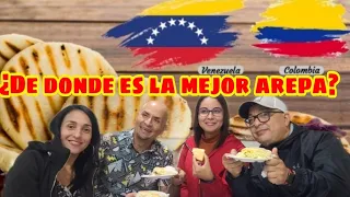 COLOMBIA VS VENEZUELA ¿CUAL ES LA MEJOR AREPA? ft @LuisitoMasterToledo  Y @arturobello20 🫓🫓