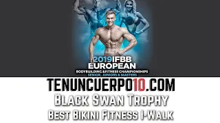 Best Bikini Fitness I-walk award ceremony - Black Swan Trophy