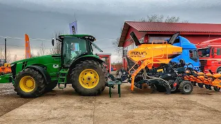 Semanatoare MZURI Porumb si Floarea-soarelui + John deere