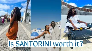 TRAVEL VLOG | IS SANTORINI OVERHYPED? | OUR HONEYMOON EXPERIENCE