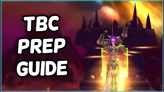 Classic Preparations for TBC | WoW Burning Crusade Prep Guide