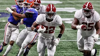 Najee Harris explodes for 5 touchdowns in Alabama's SEC Championship win over Florida