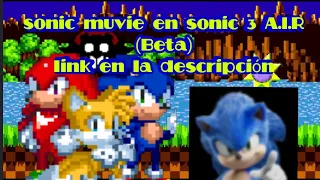 sonic movie en sonic 3 A.I.R (Beta) link de descarga. viernes de mods