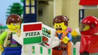 LEGO City Animations STOP MOTION LEGO Brick Builds, Pizza, Police | LEGO | Billy Bricks Compilations