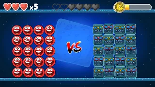 RED BALL 4 : 20 RED BALLS VS 20 MOON BOSS "BATTLE FUSION MULTIPLE STRIKE GAMEPLAY"