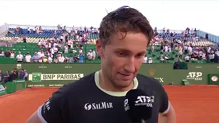 Casper Ruud in 'shock' after career-first win over Novak Djokovic at Monte Carlo Masters semi-finals