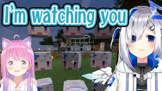 Kanata sings Get Wild to remind Luna of the bond of RUST【Hololive/Minecraft/May 8, 2023/Eng sub】
