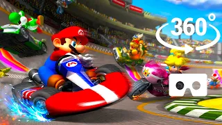 VR 360 VIDEO Super Mario Kart Race