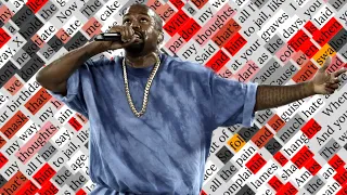 Kanye West, One Minute | Rhyme Scheme Highlighted