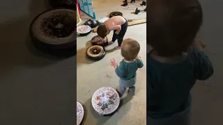 Robot Vacuum Cleaner vs Confetti 🎉