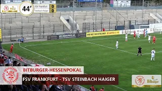 FSV Frankfurt - TSV Steinbach Haiger | Bitburger-Hessenpokal 2020 Finale