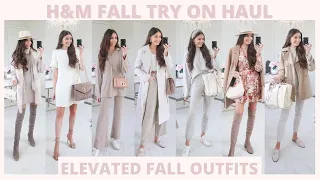 H&M FALL TRY ON HAUL 2022 | Elevated + Chic Fall Outfit Ideas