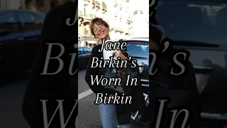 Jane Birkin’s Worn In Birkin #janebirkin #hermes #birkin