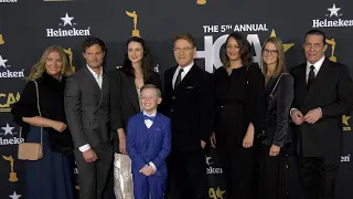 Belfast Cast attend the 5th Annual HCA Film Awards red carpet in Los Angeles