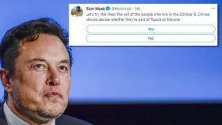 Musk Tweets His 'Peace' Plan for Ukraine