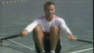 Rowing: Thomas Lange in 1992 - Barcelona Olympics