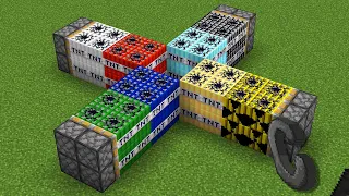 All tnt combined in Minecraft? New tnt experiments