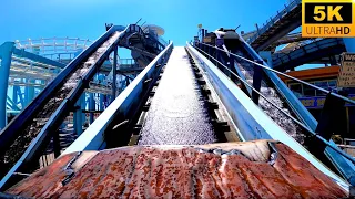 Zoom Phloom POV 5K Moreys Piers BEST Log Flume on the East Coast Wildwood, NJ