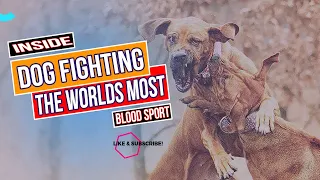 Inside Dog fighting the Worlds most blood Sport