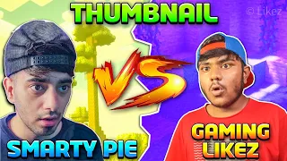 How To Make Thumbnail Like Yes Smarty Pie 😱 on Minecraft PC | 2023 Hindi Tutorial