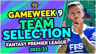 FPL GAMEWEEK 9 TEAM SELECTION | MADDISON CAPTAIN IN GW9? | Fantasy Premier League Tips 2022/23