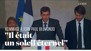 L'hommage émouvant à Jean-Paul Belmondo de son petit-fils Victor aux Invalides