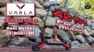 40 MPH insane value Electric Scooter | Varla Eagle One | Unboxing & Assembly