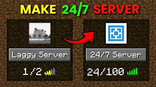 How to make 24/7 Aternos server | In Aternos ! 🤯 | No Clickbait