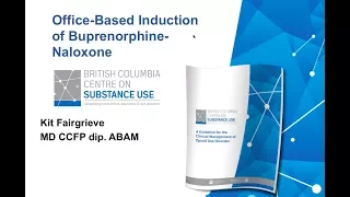 Webinar: Office-Based Induction of Buprenorphine-Naloxone