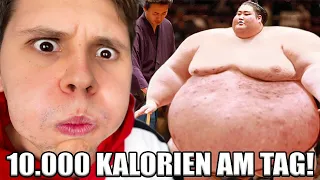 10.000 KALORIEN AM TAG!😰 Wie LEBT EIN SUMORINGER?🤼