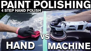 Paint Polishing by Hand VS Machine. What's Better?