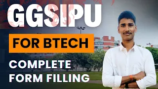 GGSIPU Counselling Registration Form Filling Explained in Detail | GGSIPU Delhi