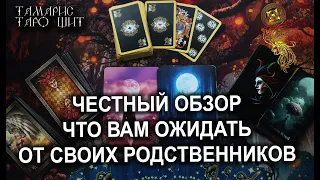 ЧЕСТНЫЙ ОБЗОР .  ЧТО ВАМ ОЖИДАТЬ ОТ СВОИХ РОДСТВЕННИКОВ💯ТАРО / РАСКЛАД / ГАДАНИЕ