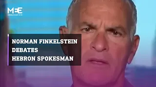 Norman Finkelstein debates Hebron spokesperson on voting rights of Palestinians in Israel