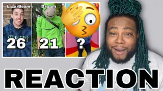 Dream SMP Members From Oldest to Youngest (2021) | JOEY SINGS REACTS