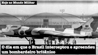 O dia em que o Brasil interceptou e apreendeu um bombardeiro britânico