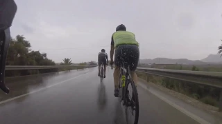 Wet day at La Vuelta, Velefique & Calar Alto