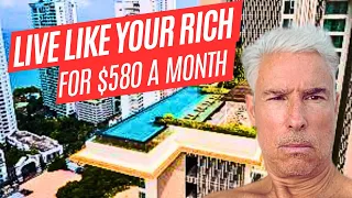 Beach Front Condo Tour - Feel Like a Millionaire for Only $580