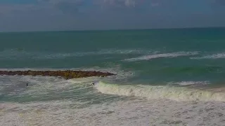 Surfing world tour at Netanya Israel