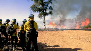 Shasta 1 Fire Crew Prevents Fire with Fire