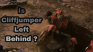 Why Cliffjumper is All alone in this Scene ?