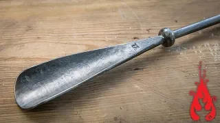 Blacksmithing - Forging a shoehorn