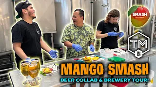BEER COLLAB and BREWERY TOUR with Trademark Brewing in Long Beach, Ca! How We Made the Mango Smash!