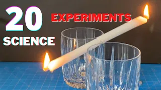 20 Easy Science Experiments To Do At Home | Science Tricks & Magic to Impress  Your Friends